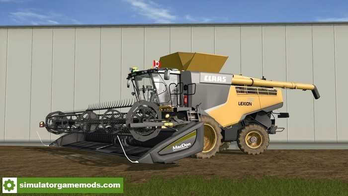 FS17 – Claas Lexion 780 North America Harvester Mod v1.0