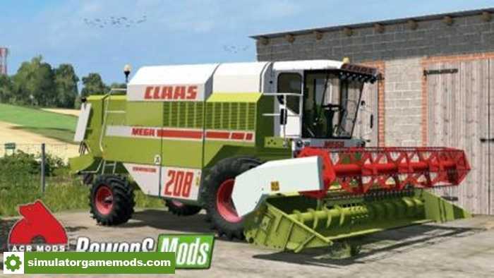 FS17 – Claas Mega 208 Harvester Mod