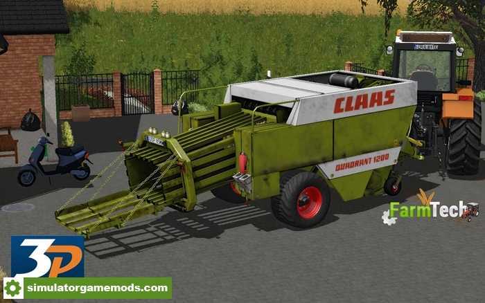 FS17 – Claas Quadrant 1200 Baler V1