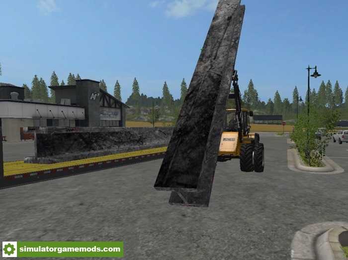 FS17 – Construction Building I Beams Pine Beam Pillars Beta