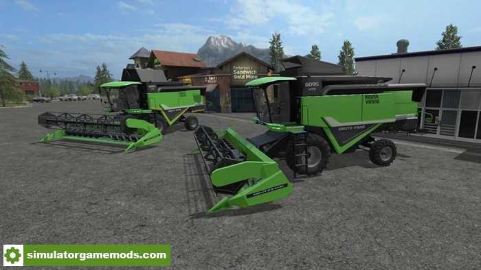 FS17 – Deutz-Fahr HTS 6095 Harvester Mod V1.0