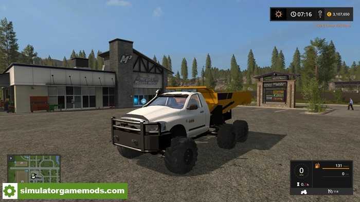 FS17 – Dodge Dump Rock Truck V1.0