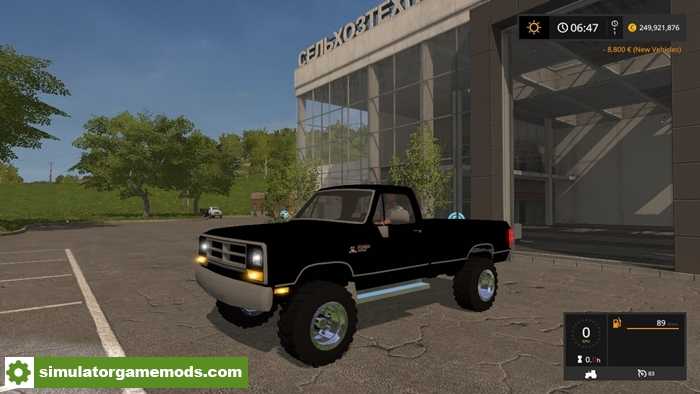 FS17 – Dodge 2500 Pickup V1.0