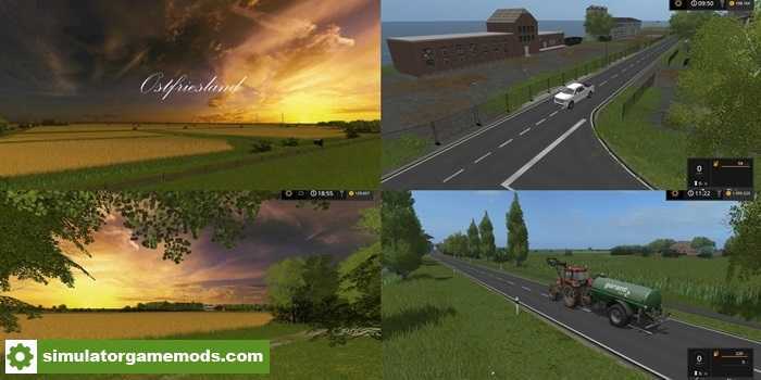 FS17 – East Frisia Ostfriesland Map V1.1