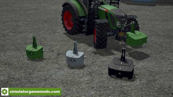 FS17 – Easy Mass Weight Mod V1.0.0.0