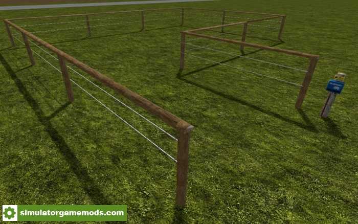 FS17 – Electric fence Object V 1.0