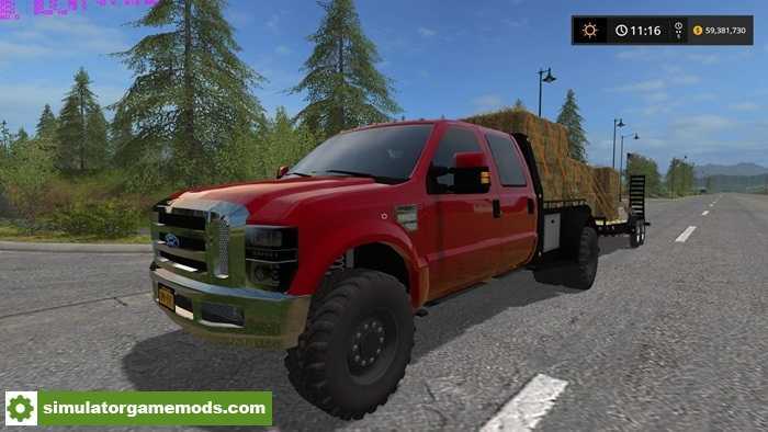 FS17 – Ford F350 Flatdeck V1.0