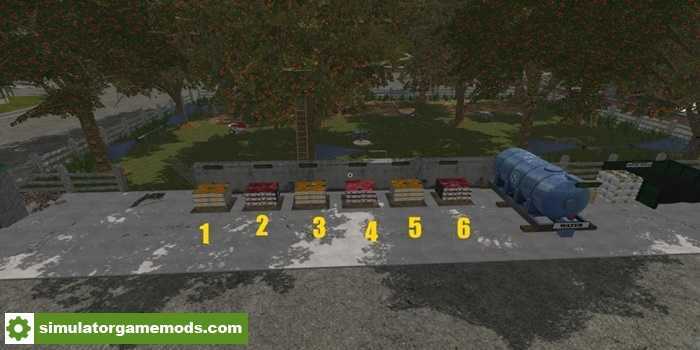 FS17 – Placeable Farm Fruit V1.2