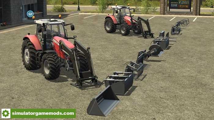 FS17 – [Fbm Team] Frontlader-Pack + Tools Dh V1.0