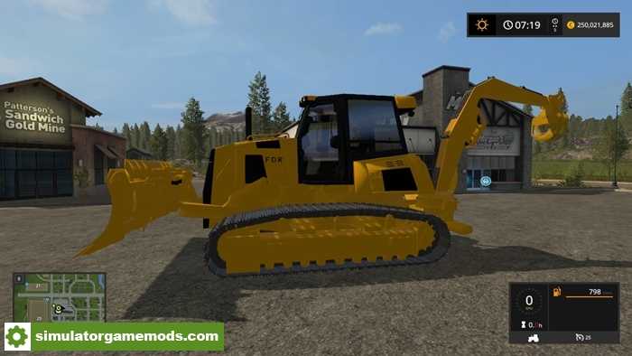 FS17 – FDR Logging Forestry Bulldozer V 1.0