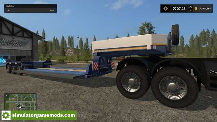 FS17 – FDR Logging – Log Trailer, Low Bed, Log Truck V1.0