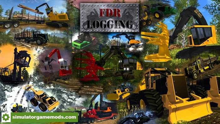 FS17 – FDR Logging – Forestry Equipment V7