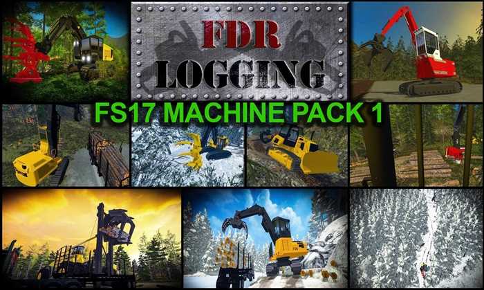 FS17 – FDR Logging Machine Pack v1