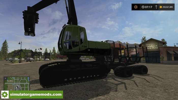 FS17 – FDR Logging Swing Forwarder V1.0