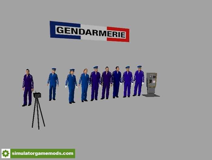 FS17 – Figurines Gendarmerie V1.0