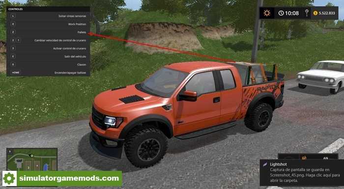 FS17 – Ford F-150 Raptor Autoload V2.0