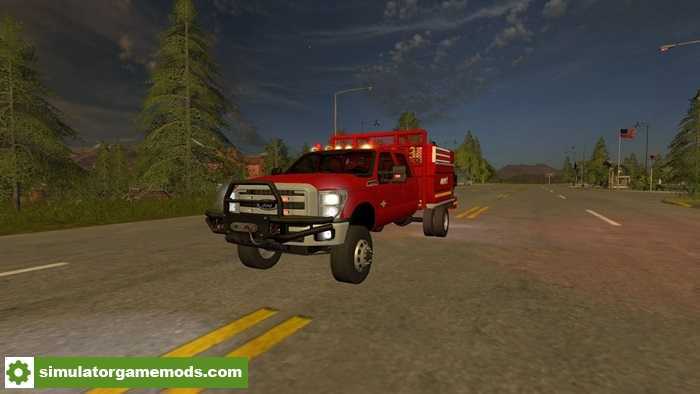 FS17 – Ford F-350 Brush Truck V1