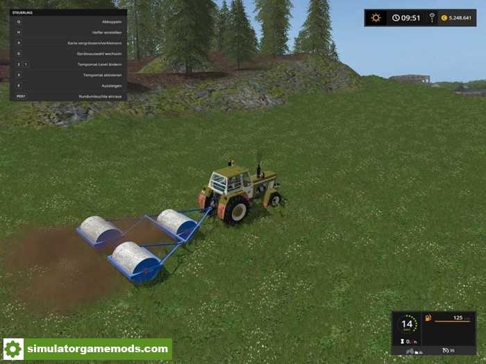 FS17 – Fortschritt B481 Wiesenwalze V1.0