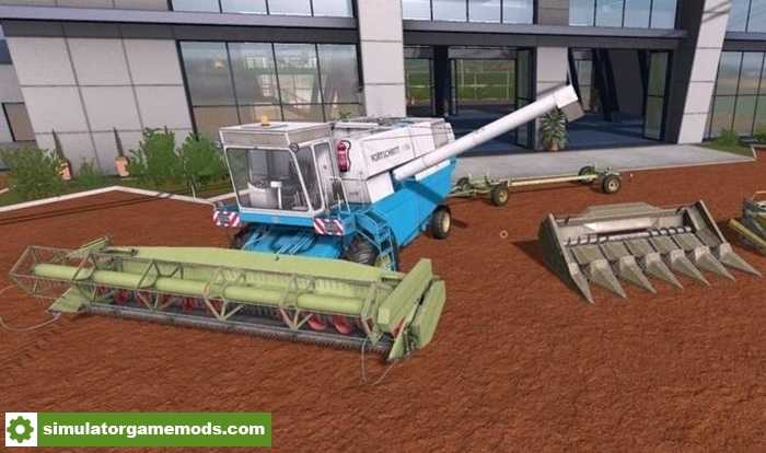 FS17 – Fortschritt E-516 and Header V1.1