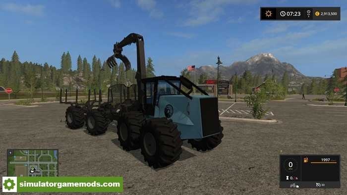 FS17 – Forwarder Fixed + Trailer V1.0