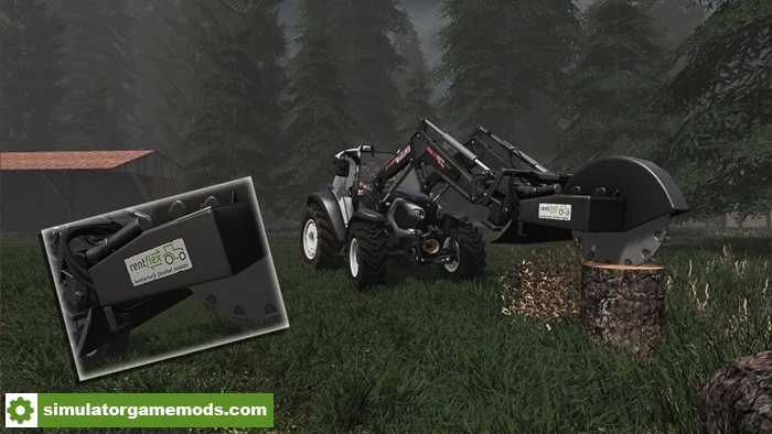 FS17 – Frontloader Stump Cutter