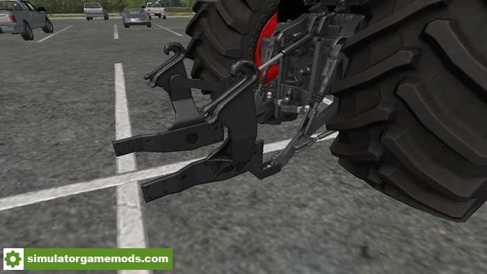 FS17 – Frontloaderconsole 3 Point Hitch V1.0.0.1