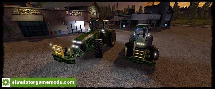 FS17 – Frontweight With Lights 2000kg V2.0