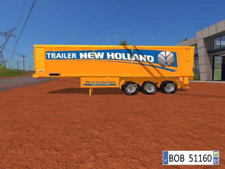 FS17 – 9 Trailers New Holland Colors V1.5