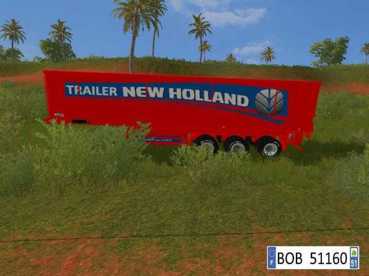 FS17 – 9 Trailers New Holland Colors V1.5