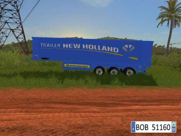 FS17 – 9 Trailers New Holland Colors V1.5