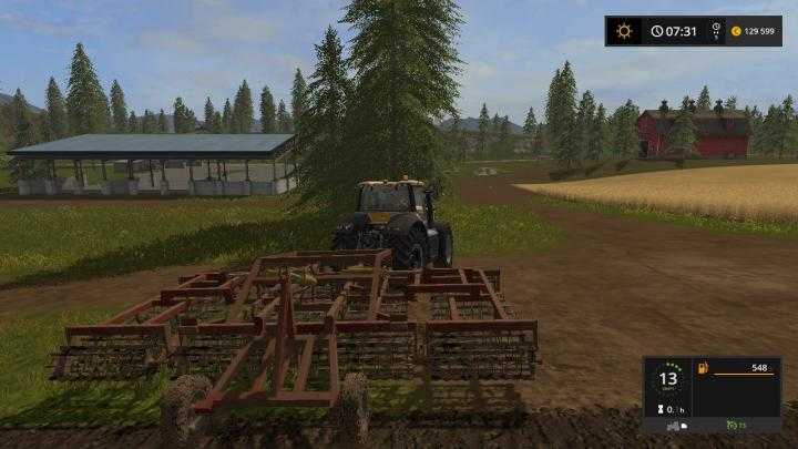 FS17 – Aksh 7.2 Cultivator V1.1