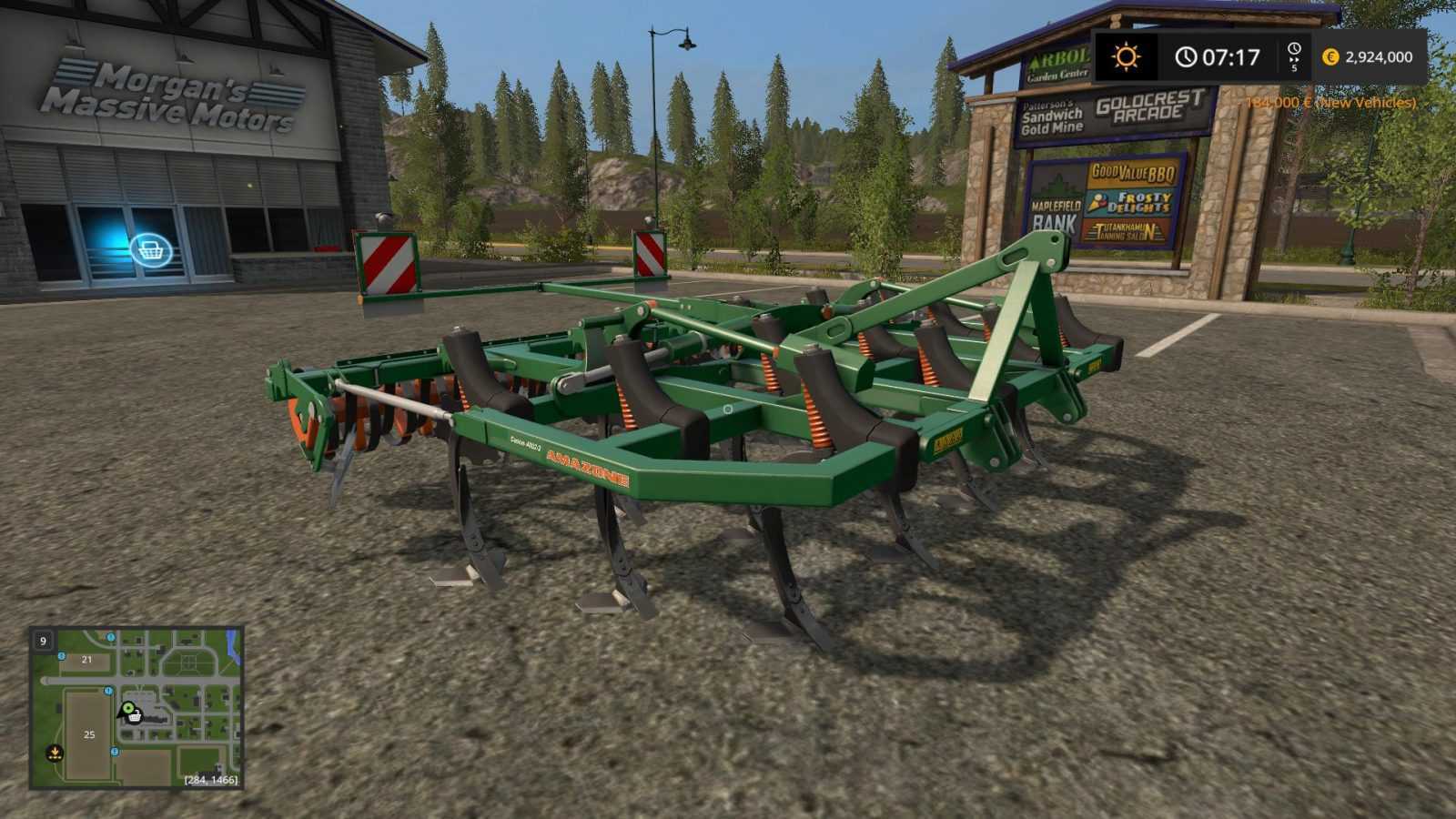 FS17 – Amazone Cenius 4002-2 Cultivator V1.0