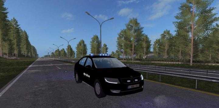 FS17 – Belgian Police: Skoda V1