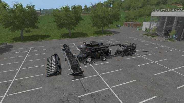 FS17 – Bones New Holland Pack & Bones New Holland Bb1290 V1