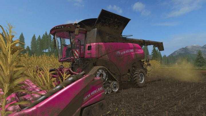 FS17 – Camo Pink New Holland Pack V1