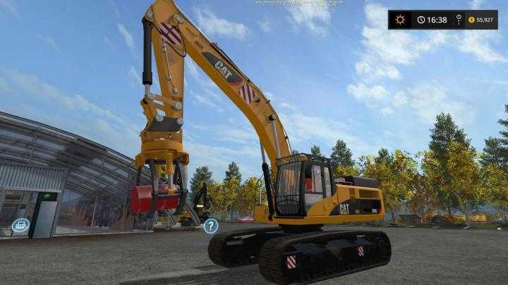 FS17 – Cat 345D Grapple V1