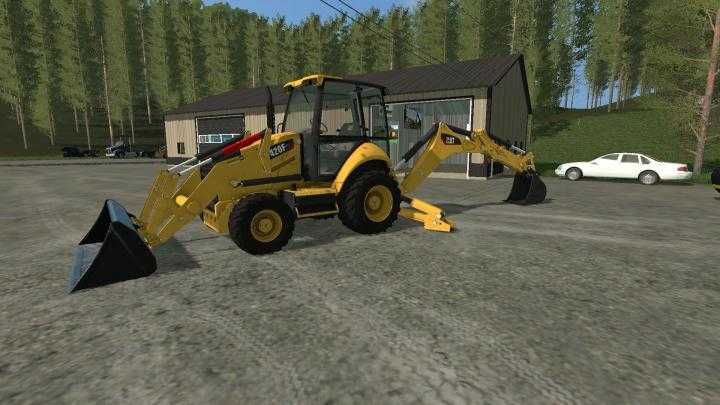 FS17 – Caterpillar 420F Backhoe V1