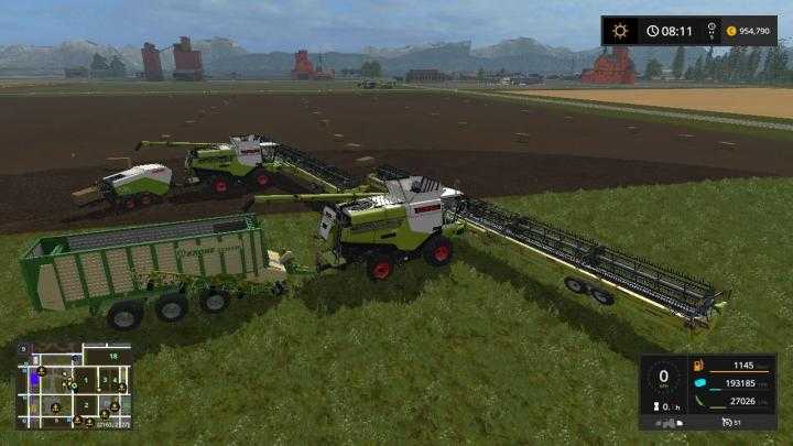 FS17 – Claas Lexion Ultimate Map Pack V1