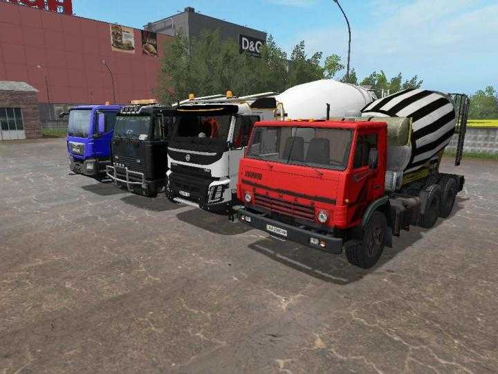 FS17 – Concrete Mixer Best Pack V2