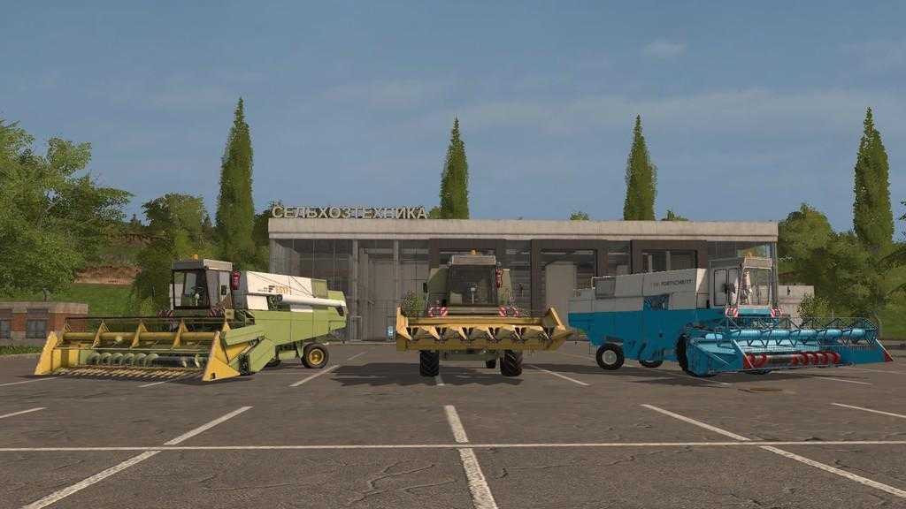 FS17- Fortschritt E516 Harvester Pack V1.2