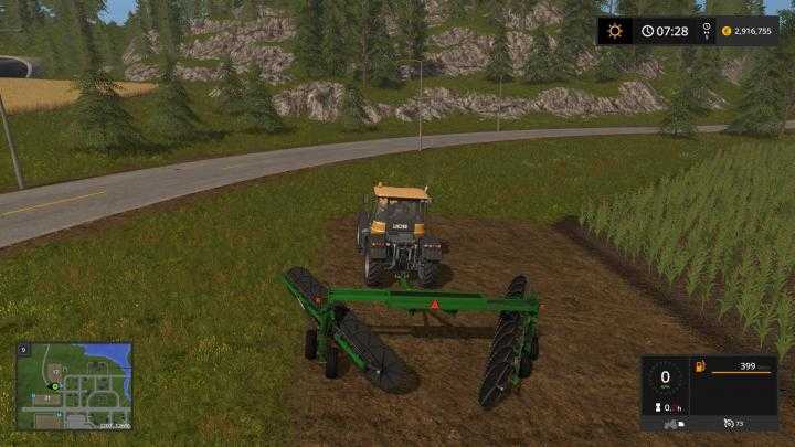 FS17 – Frontier Wr5417 Hay Rake V1