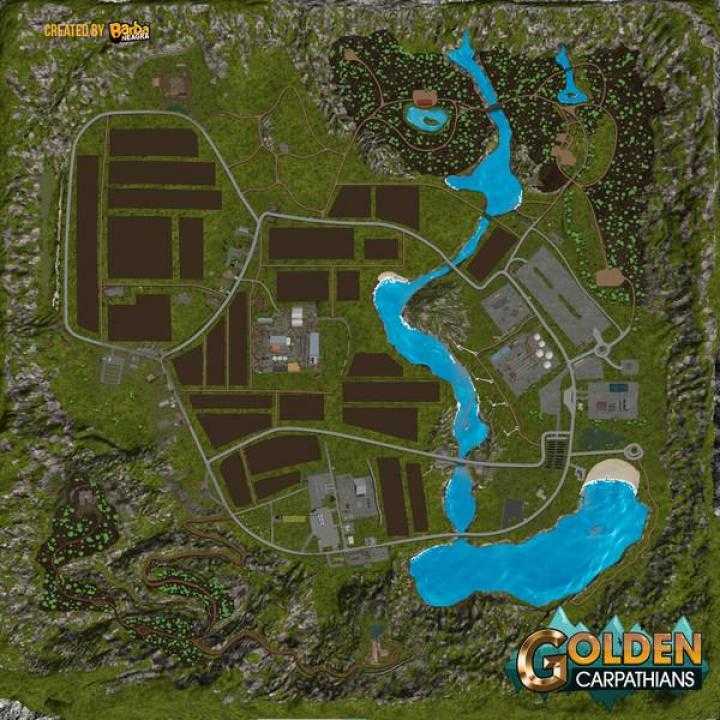 FS17 – Golden Carpathians Map V1