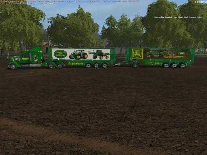 FS17 – John Deere Truck / Trailers V2