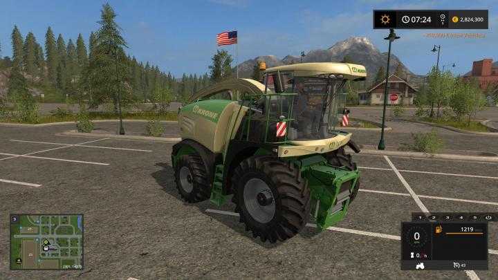 FS17 – Krone Big X 480 Rowtrac V1