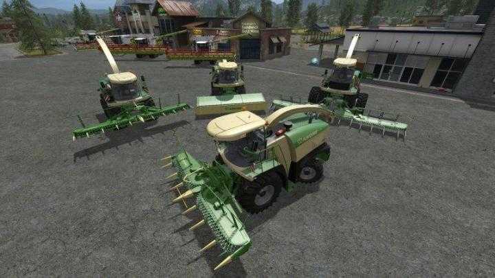 FS17 – Krone Big X Series With Pf Cam V1.1