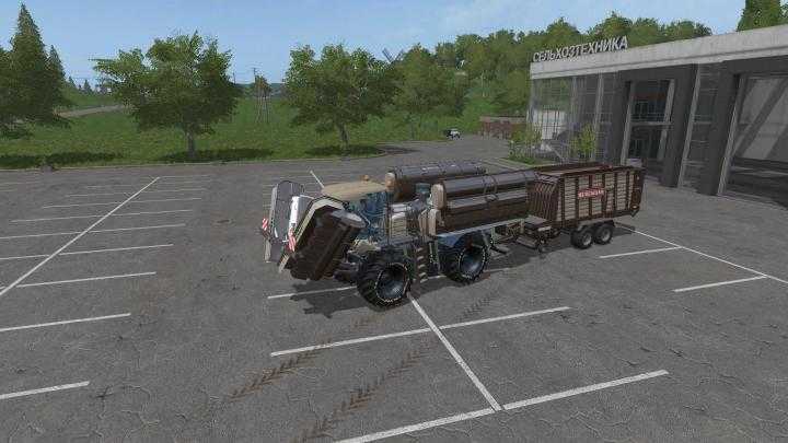 FS17 – Krone Bigm500 Wide & Bergmann Repe X34S V1