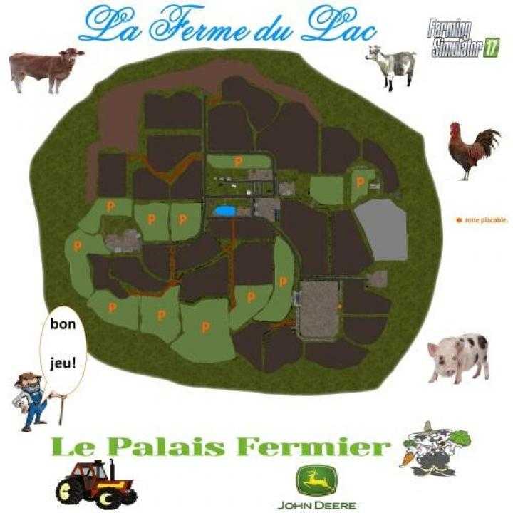 FS17 – La Ferme Du Lac Map Beta