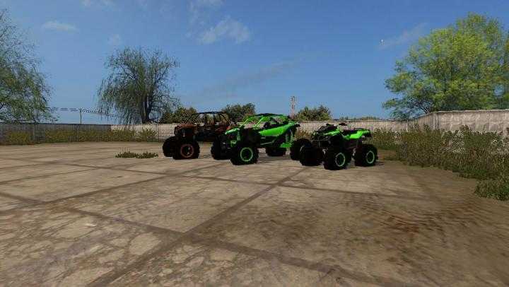 FS17 – Lifted Atv Pack (Can-Am Polaris) V1