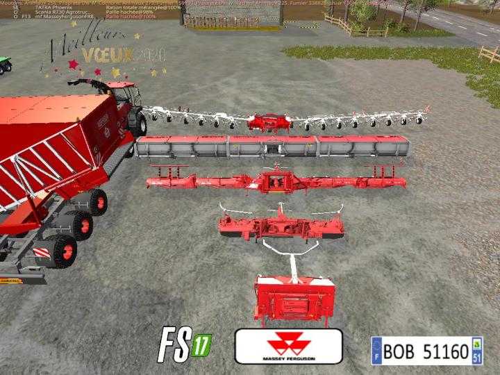 FS17 – Пакет Мэсси Фергюсона 2 V1 - Mody-FS.ru