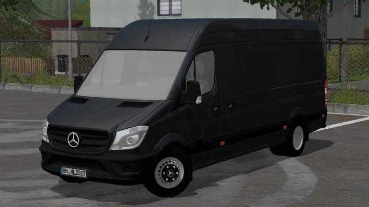 FS17 – Mercedes-Benz Sprinter 2014 Facelift Lwb V1.3